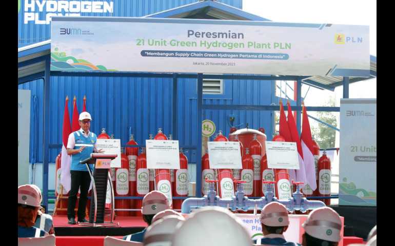 Terbanyak di Asia Tenggara! PLN Resmikan 21 Unit Green Hydrogen Plant, Mampu Produksi Hingga 199 Ton Hidrogen Per Tahun