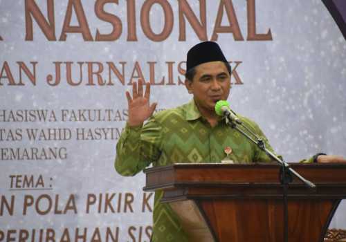 Ajak Mahasiswa Bangun Pertanian di Negara Sendiri, Gus Yasin: Pertanian Ketahanan Kita