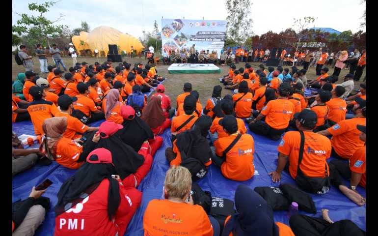 Peningkatan Kapasitas Relawan, Rembang Jadi Tuan Rumah Jambore se-Indonesia