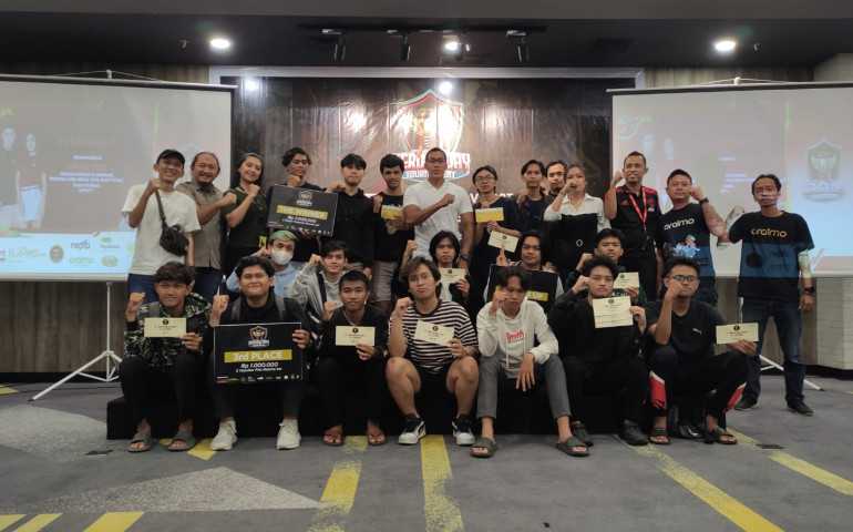 Turnamen Mobile Legends Jurnalis Semarang Sukses, Tim Udinus Forus Juara Pertama