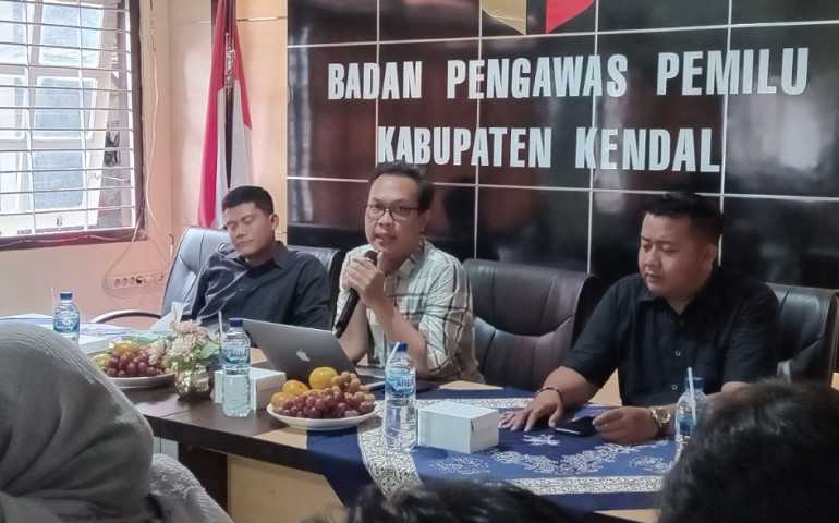 Bawaslu Kendal Bakal Menindak Siapa Saja yang Melakukan Pelanggaran Pemilu