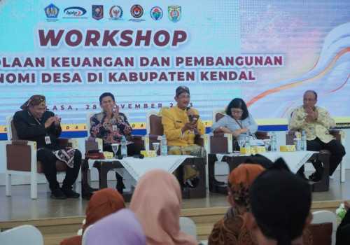 Sekda Kendal Berharap Melalui Kegiatan ini Dapat Mewujudkan Tata Kelola Keuangan Transparan dan Akuntabel