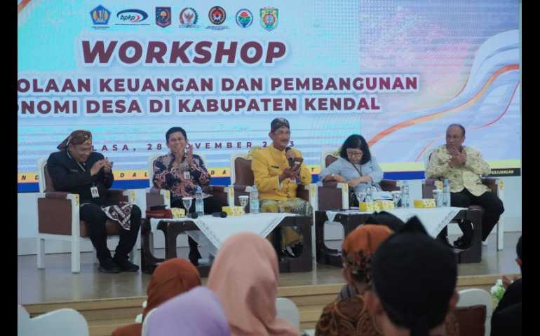 Sekda Kendal Berharap Melalui Kegiatan ini Dapat Mewujudkan Tata Kelola Keuangan Transparan dan Akuntabel