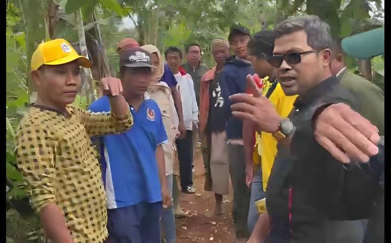 Petani Bersyukur, Berkat Langkah Ferry Wawan Cahyono Bantu Buka Akses Jalan Pertanian Desa Kubang Banjarnegara