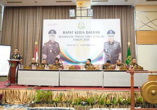 Kejati Jateng Gelar Rakerda 2023 bersama Kejaksaan se-Jateng