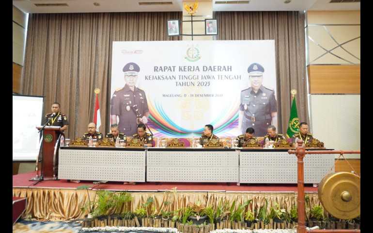 Kejati Jateng Gelar Rakerda 2023 bersama Kejaksaan se-Jateng