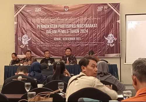 KPU Kendal Berharap Media Dapat Memberitakan Pemilu 2024 secara baik dan benar