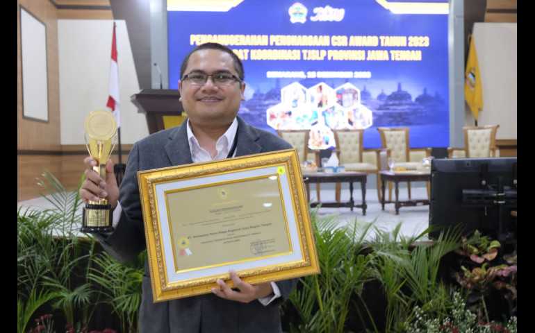 Pertamina Menjadi BUMN Terbaik di Ajang CSR Award Provinsi Jawa Tengah 2023