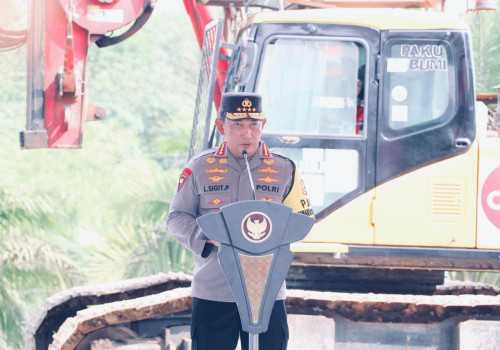Polri Laporan ke Presiden : Polres Khusus IKN Akan Dibangun di Tanah 1.568 Meter Persegi