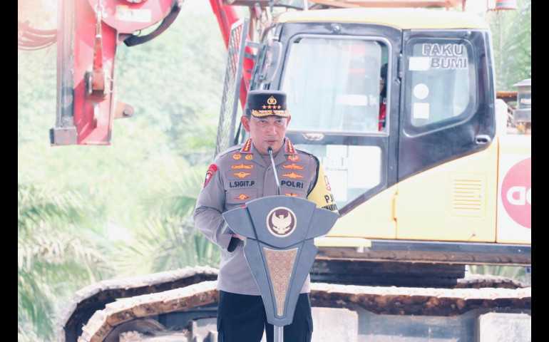 Polri Laporan ke Presiden : Polres Khusus IKN Akan Dibangun di Tanah 1.568 Meter Persegi