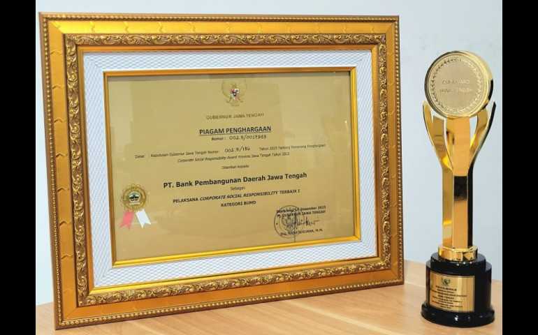Bank Jateng Penyalur CSR Terbaik di Jateng