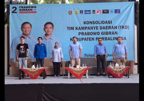 Konsolidasi TKD Purbalingga, Ferry Wawan Cahyono: Bersatu untuk Kemenangan Prabowo Gibran