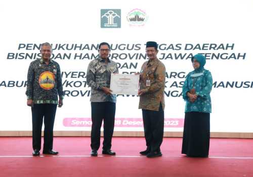Terima Predikat Kabupaten Peduli HAM, Sekda Kendal Akan Terus Tingkatkan Kepeduliannya di Lingkungan Pemerintahan Kabupaten Kendal