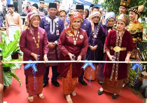 Ketum IAD Sruningwati Burhanuddin Kunjungi EXPO Jambi Mantap Expo 2024