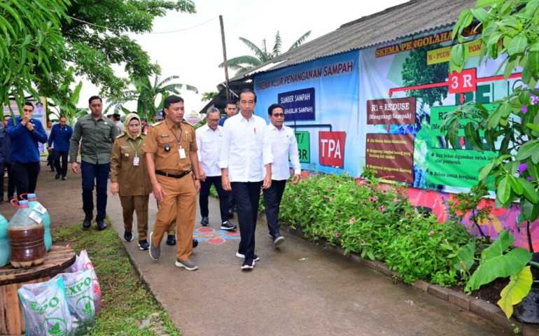 Presiden Jokowi Tekankan Pentingnya Pengelolaan Dana Desa pada Pertemuan Kepala desa se-Kabupaten Serang