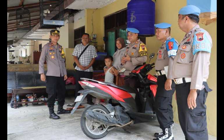 Propam Polres Kendal Gelar Penertiban Knalpot Brong Di Lingkungan Rumah Dinas Polres Kendal