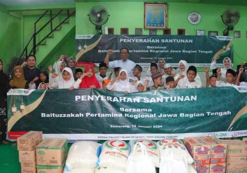 Pertamina Patra Niaga JBT Beri Santunan Kepada 4 Panti Asuhan di Semarang