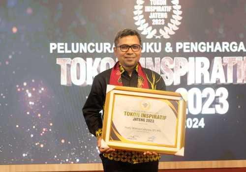 Raih Tokoh Inspirasi Jawa Tengah 2023, Ferry Wawan Cahyono : Berikan yang Terbaik untuk Masyarakat Jawa Tengah