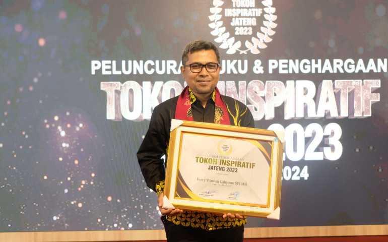Raih Tokoh Inspirasi Jawa Tengah 2023, Ferry Wawan Cahyono : Berikan yang Terbaik untuk Masyarakat Jawa Tengah