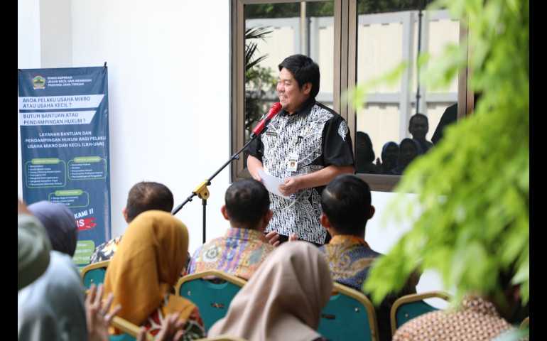 Pertama di Indonesia! Pemprov Jateng Beri Bantuan Hukum Gratis bagi UMK