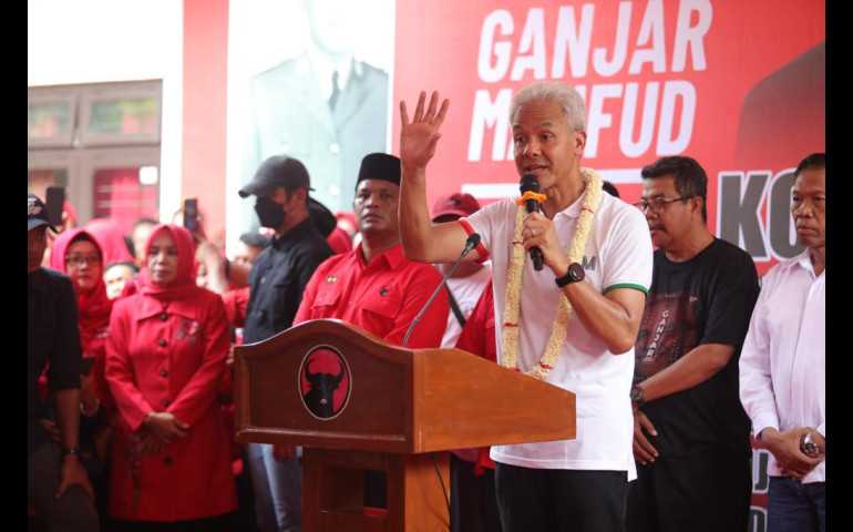 Pilpres Semakin Dekat, Ganjar Mandatkan Pendukung Disiplin Turun ke Rakyat