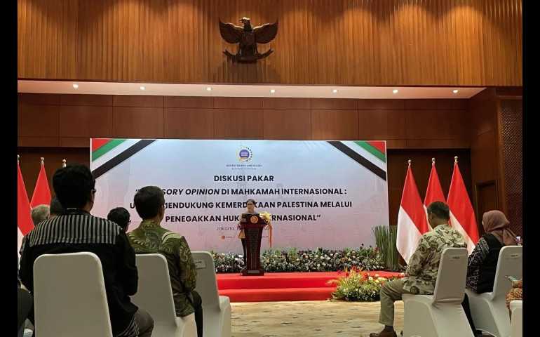 Menlu Retno Marsudi : Indonesia Terus Dukung Palestina Lewat Mahkamah Internasional