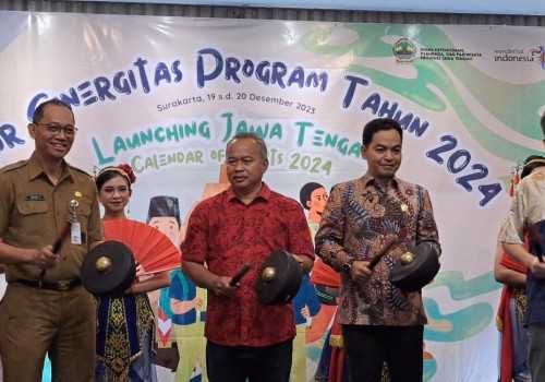 Pemprov Jawa Tengah Perkenalkan Jawa Tengah Calendar Of Events 2024 di Kampung Batik Solo