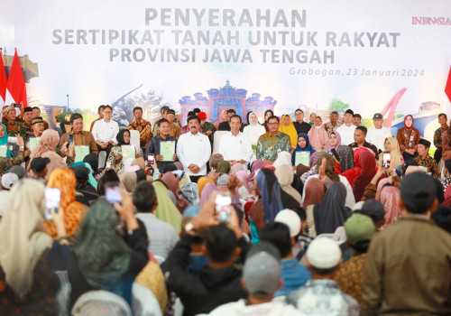 2023, Penambahan Nilai Ekonomi Sertifikasi Jateng Tembus 99,7 Triliun