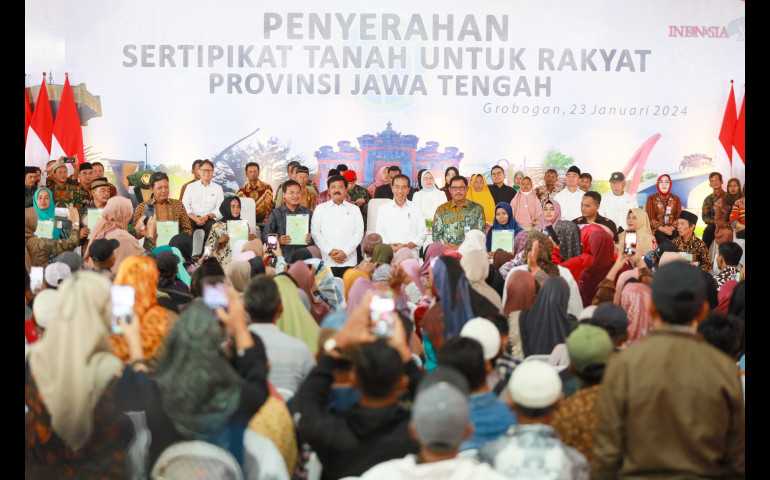 2023, Penambahan Nilai Ekonomi Sertifikasi Jateng Tembus 99,7 Triliun