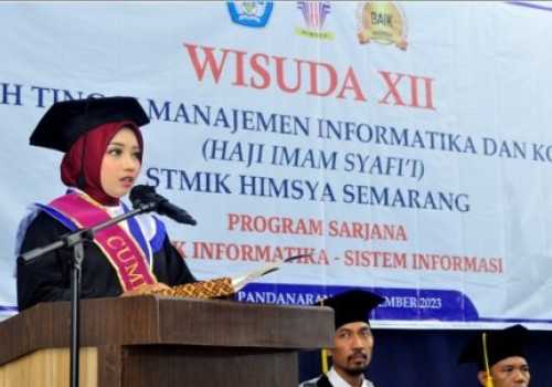 STMIK Himsya Semarang Lahirkan Dua Lulusan Terbaik dengan Prestasi Akademis Luar Biasa