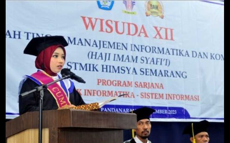 STMIK Himsya Semarang Lahirkan Dua Lulusan Terbaik dengan Prestasi Akademis Luar Biasa