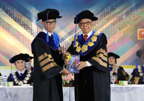 JAM Intel Reda Manthovani Dikukuhkan Sebagai Guru Besar di Universitas Pancasila
