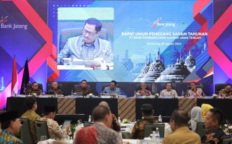 Bank Jateng Bagikan Dividen Rp 1,09 Triliun: 69,3 Persen Laba Bersih