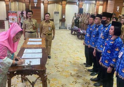 Mbak Ita Lantik Ratusan ASN Fungsional di Lingkungan Pemkot Semarang