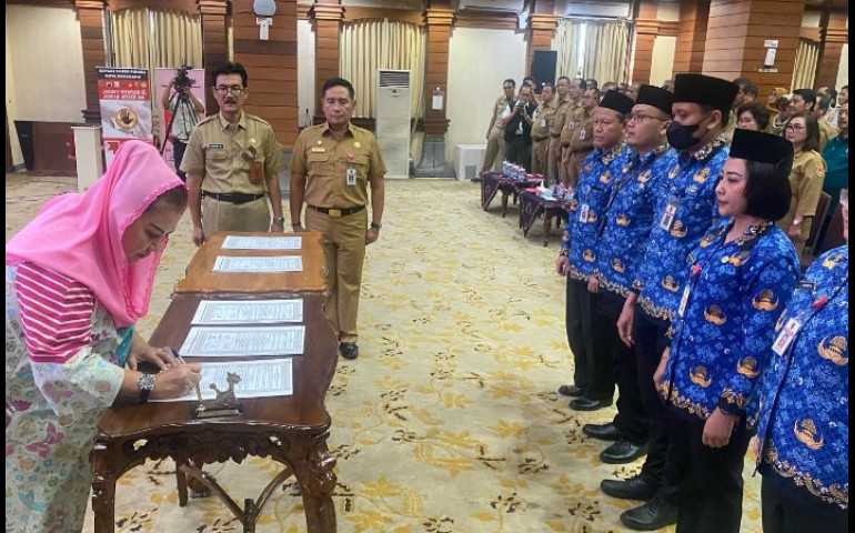 Mbak Ita Lantik Ratusan ASN Fungsional di Lingkungan Pemkot Semarang