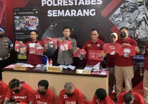 September 2022, Satresnarkoba Polrestabes Semarang Tangkap 20 Tersangka dari 16 Kasus