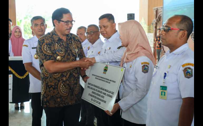 Dukung Pembangunan, Pemprov Jateng Gelontorkan 190 Milliar Kepada Pemkab Karanganyar