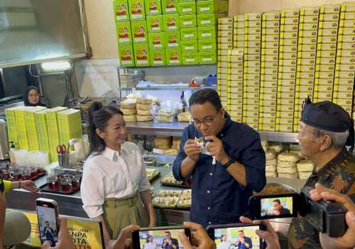 Kunjungi LCM, Capres Anies Baswedan Semakin Ingin Majukan Kuliner Lokal Go International