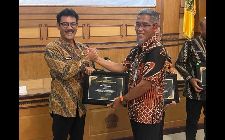 Pemkot Semarang Juara Paritrana Award 2024