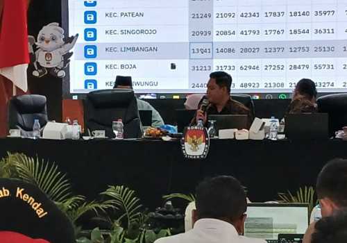 Gelar Rapat Pleno Rekapitulasi Suara, KPU Kendal Sebut Ada Kekeliruan Data
