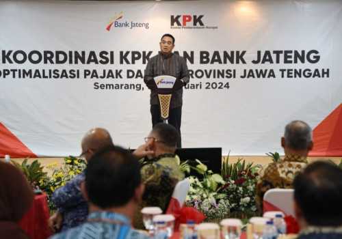 Tingkatkan Optimalisasi Pajak, Bank Jateng Gelar Koordinasi Pajak Daerah dengan KPK