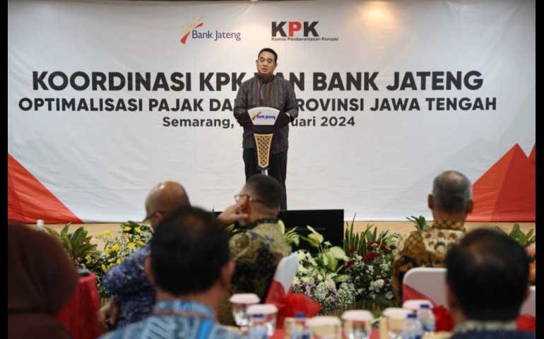 Tingkatkan Optimalisasi Pajak, Bank Jateng Gelar Koordinasi Pajak Daerah dengan KPK