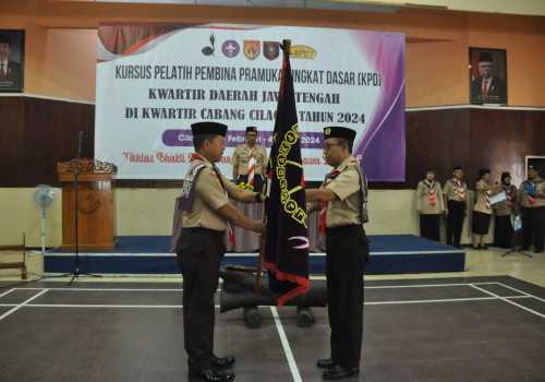 Sebanyak 73 Pembina Pramuka Ikuti Kursus Pelatih Pembina KPD di Cilacap