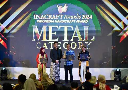 Heri Susanto Asal Magelang Raih Penghargaan dalam Inacraft Award 2024 Kategori Besi