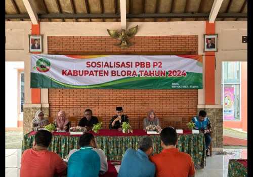 Optimalisasi PBB-P2 BPPKAD Blora Gandeng Bank Jateng Lakukan Sosialisasi kepada Perangkat Desa