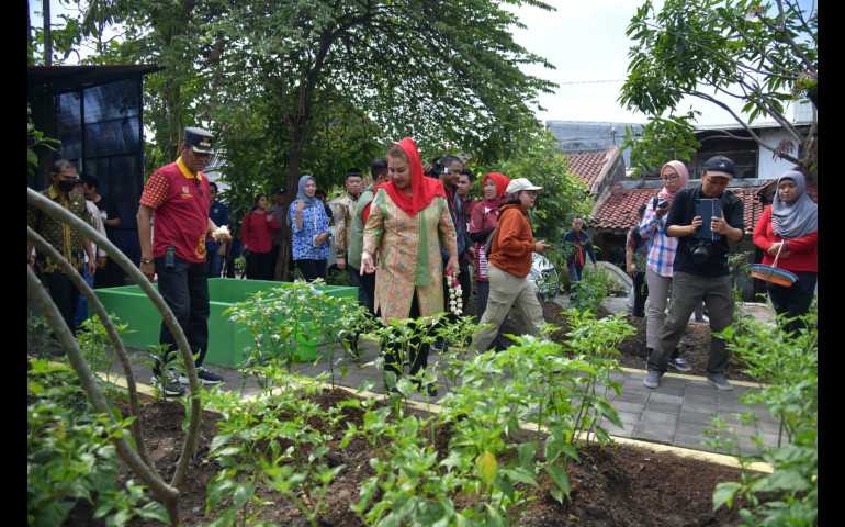 Resmikan Taman dan Greenhouse Gebangsari, Wali Kota Semarang Komitmen Perbanyak RTH