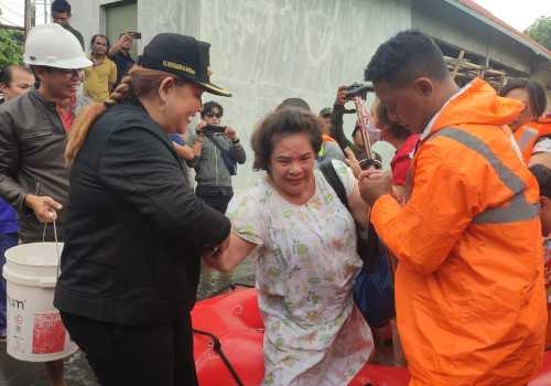 Evakuasi Korban Masih Menjadi Prioritas Penanganan Banjir Kota Semarang