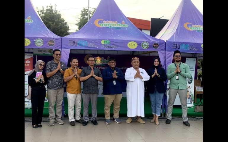 Meriah! Pegadaian Gelar Festival Ramadhan di Alun-alun Kauman Kota Semarang