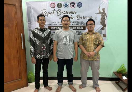 12 Program Kerja dan Peraturan Perkumpulan Internal Disusun oleh Empat APP di LBH Rupadi