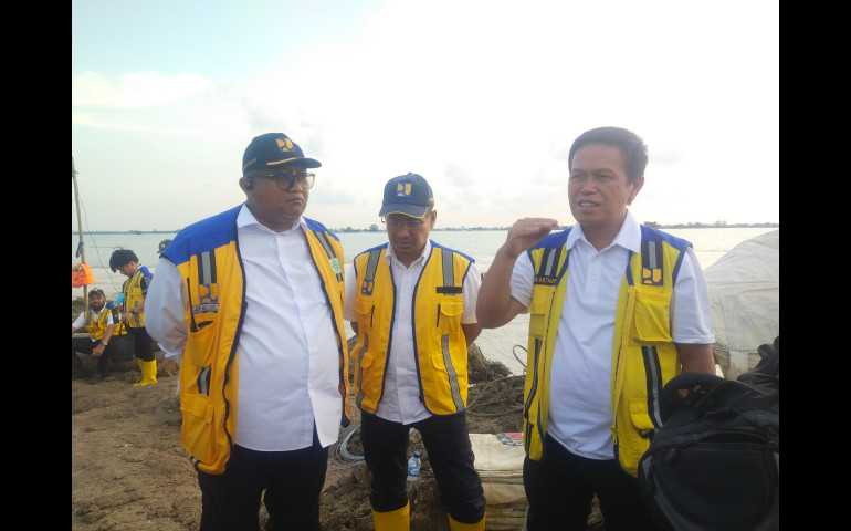 Direktur Jenderal SDA PUPR Ungkap Langkah Tanggulangi Kebocoran Tanggul Sungai Wulan